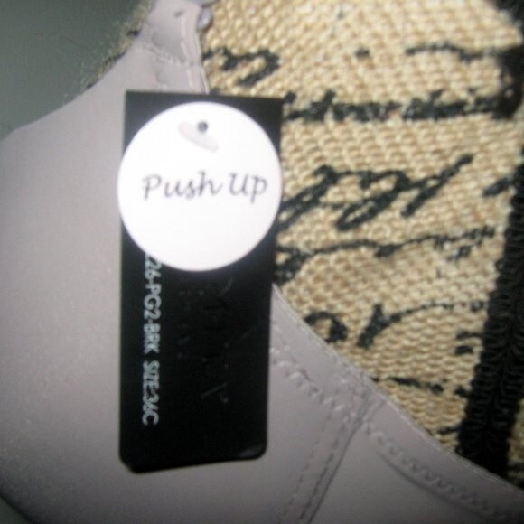 Youmita 34B Bark Floral Embroidery Racerback Bra NWT - Picture 6 of 7